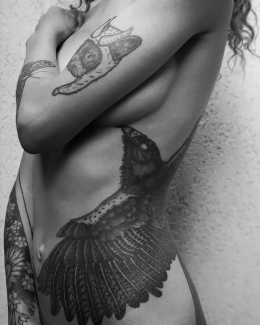 Tatuagem Blackwork