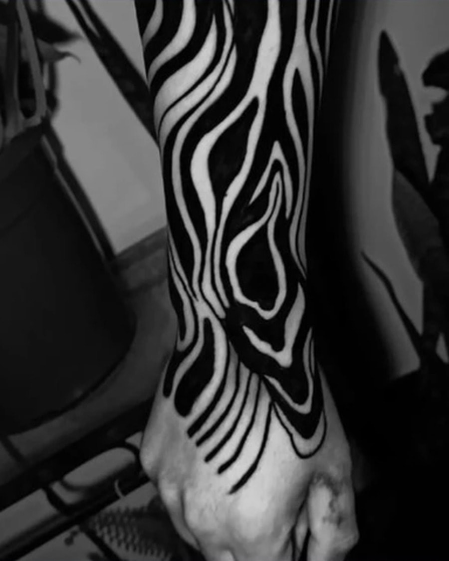 Tatuagem Blackwork